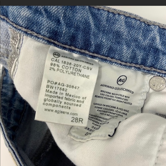 AG Adriano Goldschmied High Waist Sophia Jeans 28 - Picture 7 of 7
